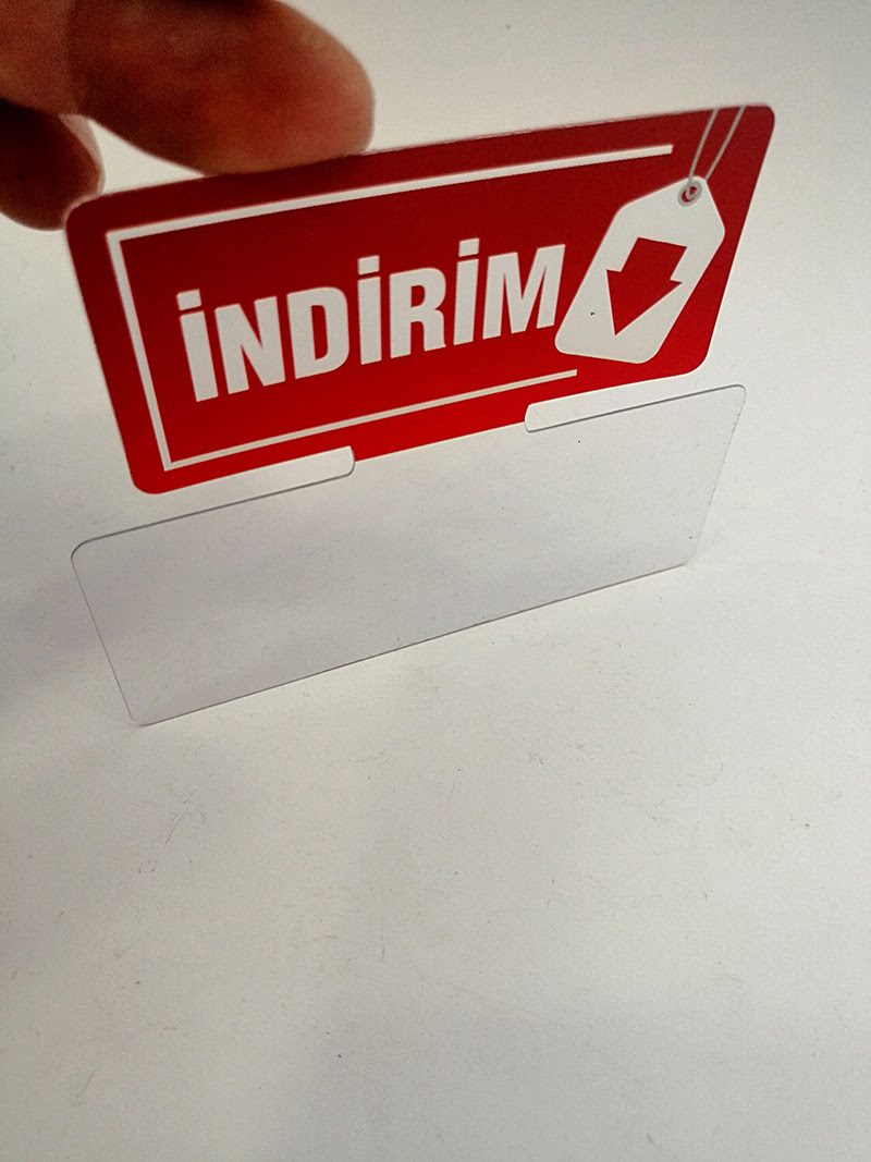 KULAKÇIK ‘YERLİ ÜRETİM VE İNDİRİM’ Raf Önü İkaz Etiketi Fiyat Etiketliği Uyarı Etiketi Bilgilendirme Etiketi - Görsel 3