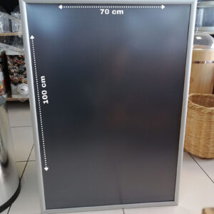 ALÜMİNYUM ÇERÇEVE 25MM B1 (70X100 CM) Kenarları Açıılabilen Çerçeve Afiş Çerçevesi Alüminyum Gri Büyük B1Çerçeve