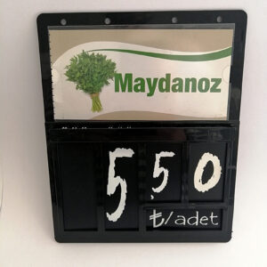 EKSPRESS MANAV ETİKETLİĞİ 17X21 SİYAH Manavlar için Resimli Etiketlik Sayı Değiştirilebilen Etiketlik Manavlar için