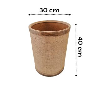 AHŞAP BİDON Bakliyat Kovası 30XH:40 KİLİM-ÇUVAL Bakliyat Teşhir Stand Kovası