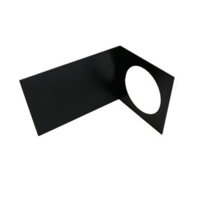 KARA TAHTA ŞİŞE ETİKETİ (5,5cm x H:8cm) Silinebilir Dekoratif Etiket ve Etiketlik PVC Siyah Etiket