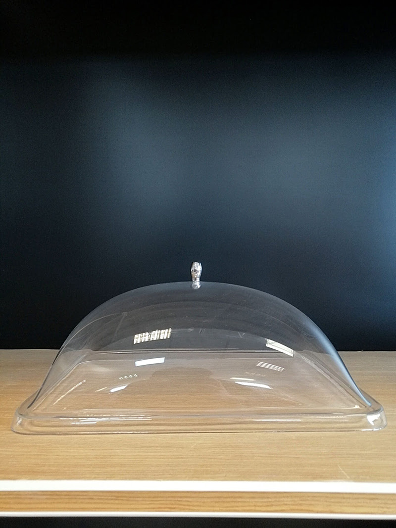 KV KÜVET KAPAKLI 36X27XH:18CM PLEKSİ KAPAK NO:4 Şeffaf Mika Ürün Teşhir ve Saklama Tepsisi Küveti, Dikdörtgen Ürün Teşhir Kapaklı Küvet - Görsel 2