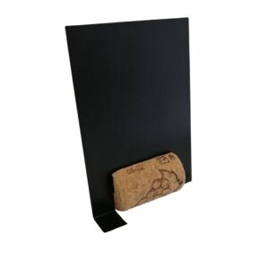 MANTAR AYAKLI KARA TAHTA FİYAT ETİKETLİĞİ (7,5cm x H:10cm) PVC Siyah Dekoratif Etiket Silinebilir Siyah Raf Etiketi Ürün Fiyat Etiketi