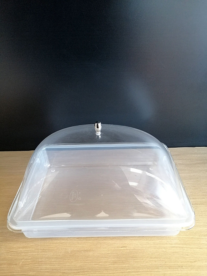 KV KÜVET KAPAKLI 36X27XH:18CM PLEKSİ KAPAK NO:4 Şeffaf Mika Ürün Teşhir ve Saklama Tepsisi Küveti, Dikdörtgen Ürün Teşhir Kapaklı Küvet - Görsel 4