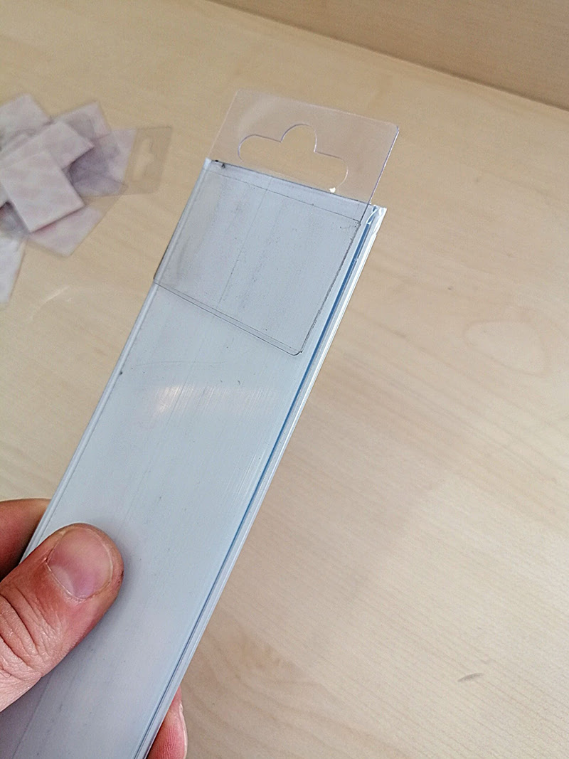 YAPIŞKANLI PVC TEL ASKI ASMA APARATI (50 Lİ PAKET) tel askılara ürün asmak için yapışkanlı aparat, tel askı asma aparatı, - Görsel 3