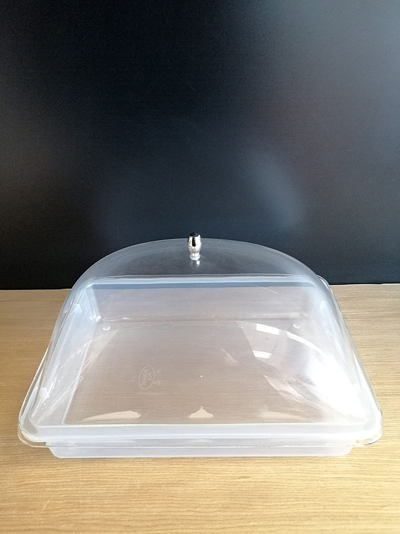 KV KÜVET KAPAKLI 36X27XH:18CM PLEKSİ KAPAK NO:4 Şeffaf Mika Ürün Teşhir ve Saklama Tepsisi Küveti, Dikdörtgen Ürün Teşhir Kapaklı Küvet - Görsel 5