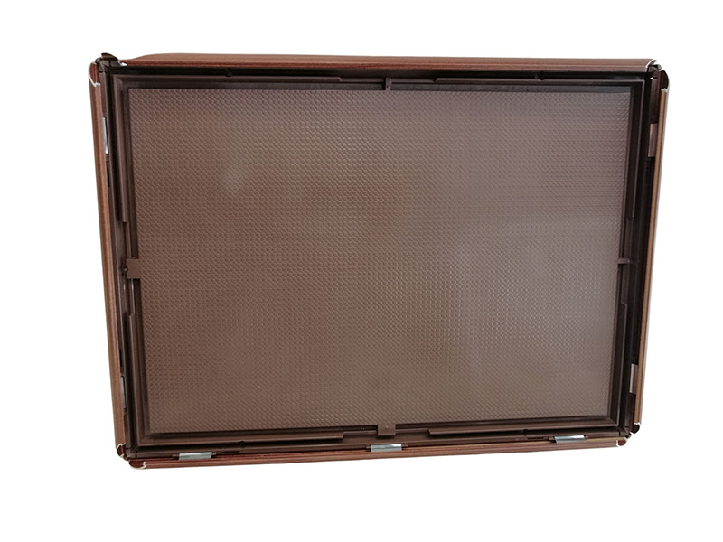 ALÜMİNYUM ÇERÇEVE 25MM A3 (29 x 42 cm) Kenarları Açılır Çerçeve Afiş Çerçevesi Alüminyum Ahşap Görünümlü A3 Pano Çerçeve - Görsel 3