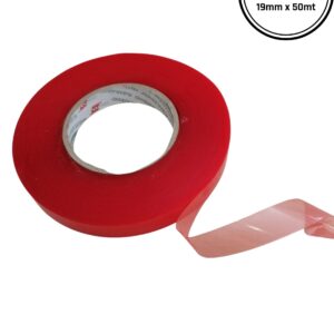 ÇİFT TARAFLI BANT ORAFOL 3334PP 19MM 50M KIRMIZI BANT