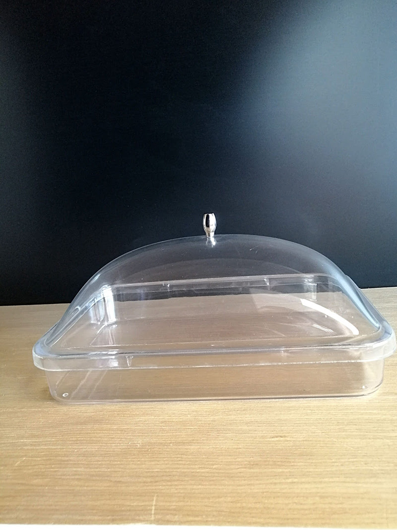 KV KÜVET KAPAKLI 32,5X21,5XH:16CM (K-0035)Şeffaf Mika Ürün Teşhir ve Saklama Tepsisi Küveti, Dikdörtgen Ürün Teşhir Kapaklı Küvet - Görsel 5