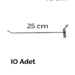 TEL ASKI AHŞAP KANALLI PANO (250X6) KROM