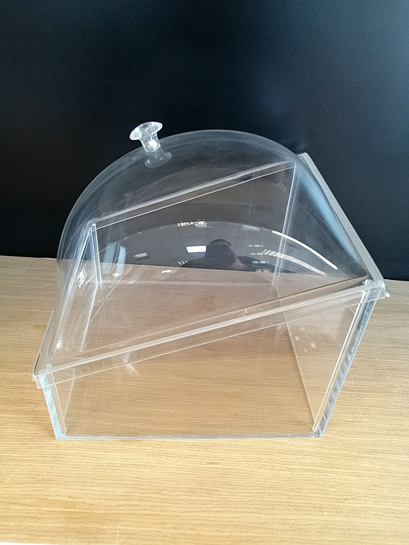 KV KÜVET KAPAKLI 26X28XH:21CM (8,5 LT) Şeffaf Mika Ürün Teşhir ve Saklama Tepsisi Küveti, Dikdörtgen Ürün Teşhir Kapaklı Küvet - Görsel 5