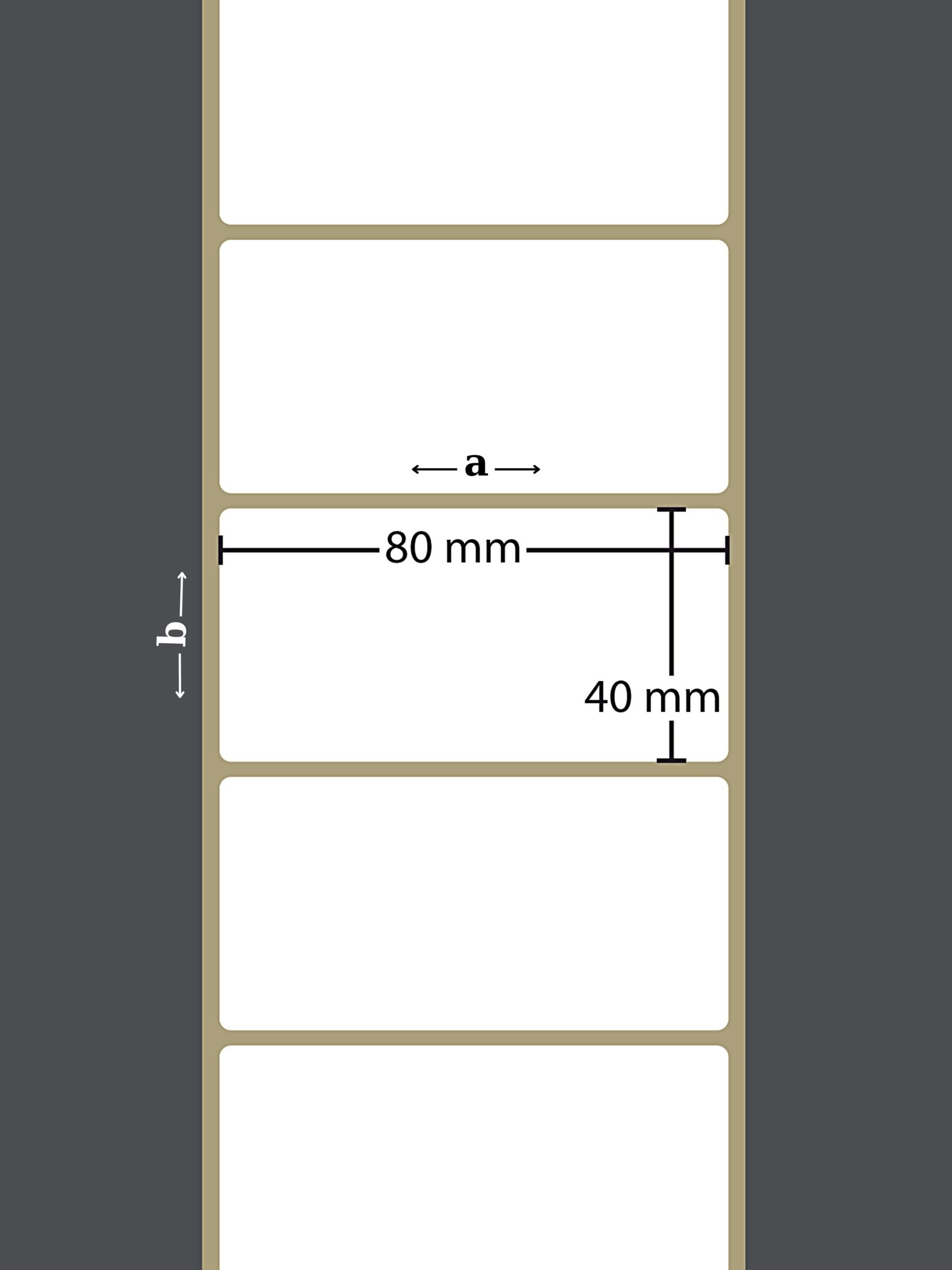 50X100 VELLUM YAPIŞKANLI Barkod ETİKET (500LÜ) Raf Etiketi Fiyat Etiketii Isı ve Işıktan Etkilenmeyen Etiket - Görsel 3