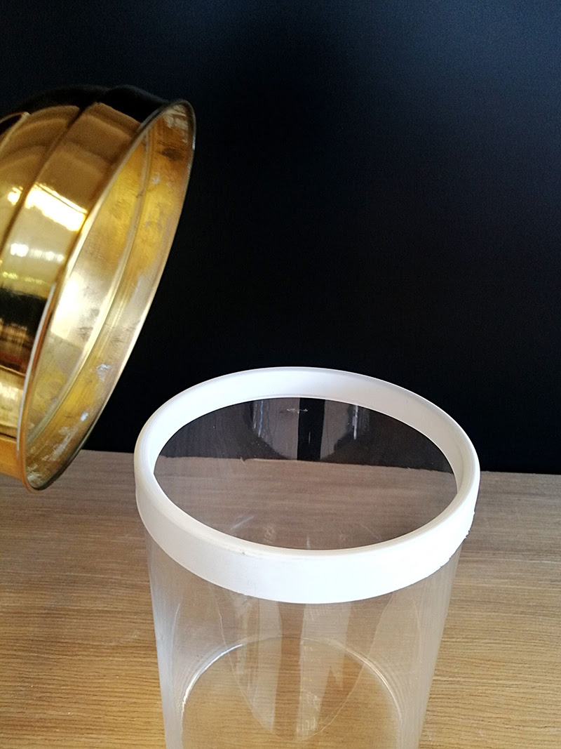 KV CAM KAVANOZ +METAL KAPAK ÇAP:14CM H:20CM 2,7LT Cam Kavanoz Cam Teşhir Ürünü Pirinç Sarı Kapak Cam Teşhir Ekipmanı Jüt ip Aksesuar - Görsel 2