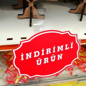 RAF ÖNÜ KUPON TUTUCU PEN WOBLER 15CM