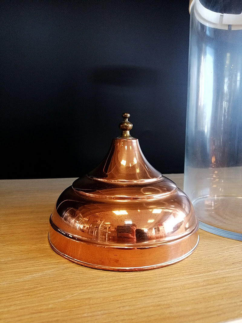 KV CAM KAVANOZ + METAL KAPAK ÇAP:14CM H:25CM 3,5LT Cam Kavanoz Cam Teşhir Ürünü Pirinç Sarı Kapak Cam Teşhir Ekipmanı Jüt ip Aksesuar - Görsel 5