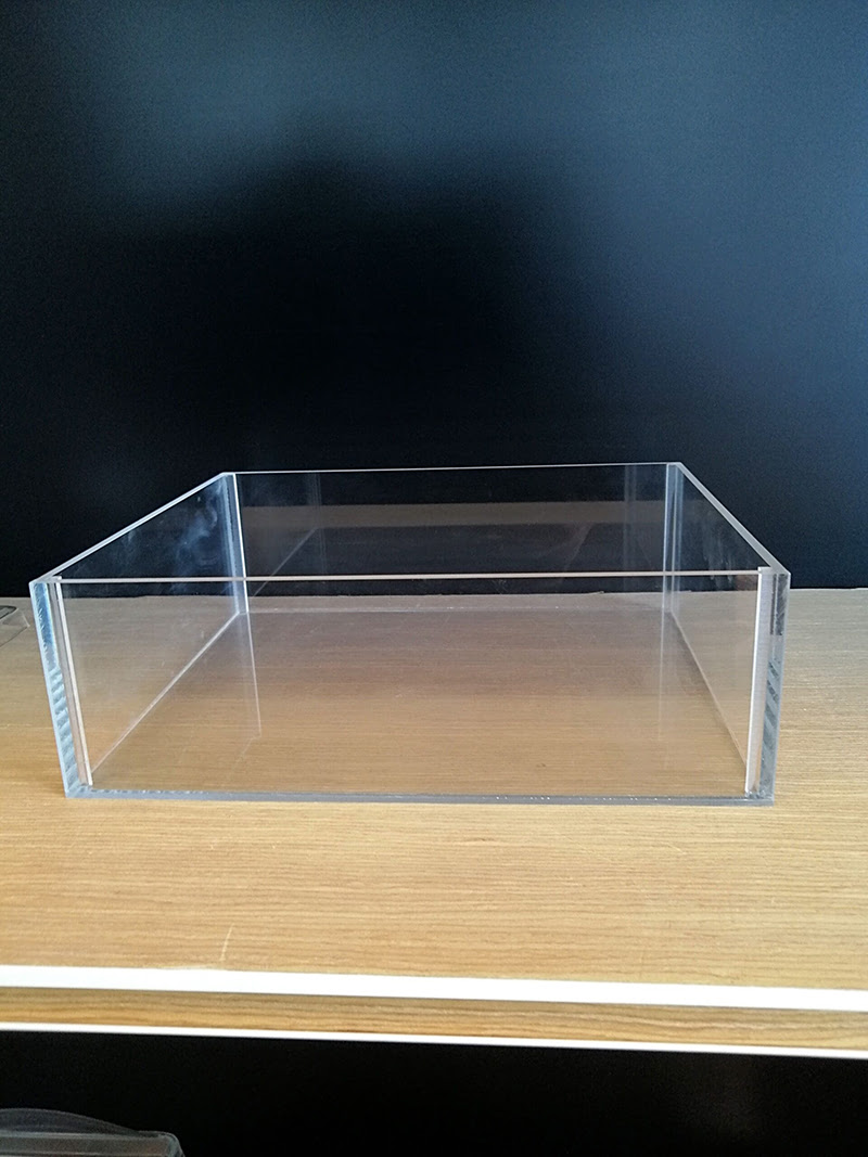 KV KÜVET KAPAKLI 30,5X26XH:10CM Şeffaf Mika Ürün Teşhir ve Saklama Tepsisi Küveti, Dikdörtgen Ürün Teşhir Kapaklı Küvet - Görsel 3