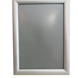 ALÜMİNYUM ÇERÇEVE 25MM A4 (21x29 cm) Kenarları Açıılabilen Çerçeve Afiş Çerçevesi Alüminyum Gri A4 Çerçeve