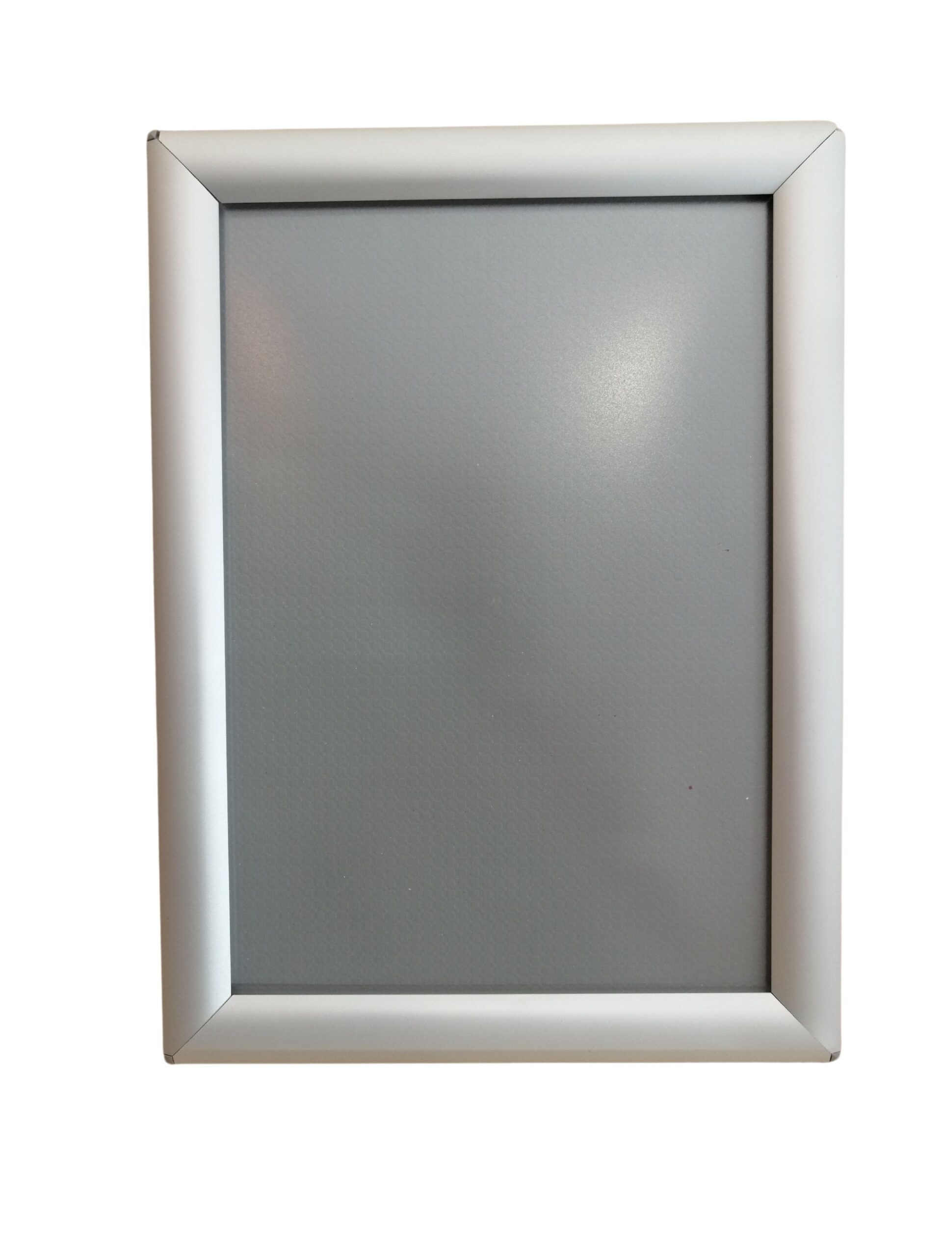 ALÜMİNYUM ÇERÇEVE 25MM A4 (21x29 cm) Kenarları Açıılabilen Çerçeve Afiş Çerçevesi Alüminyum Gri A4 Çerçeve