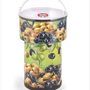 ORTA HAVUZ KADEMELİ ZEYTİN ÇAP:50CM İÇ KAPAK + DÖNER KAPAK Zeytin Teşhir Orta Havuz, Spesiyal Zeytin Sunum Teşhir Ürünü Zeytinlik Döner Kapaklı Ayaklı Zeytin Standı