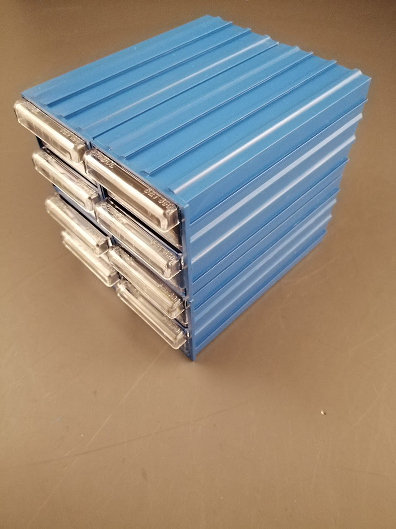 PLASTİK ÇEKMECELİ KUTU 300 / 4 ÇEKMECELİ - Görsel 6
