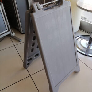 PLASTİK A PANO 40X69CM GRİ