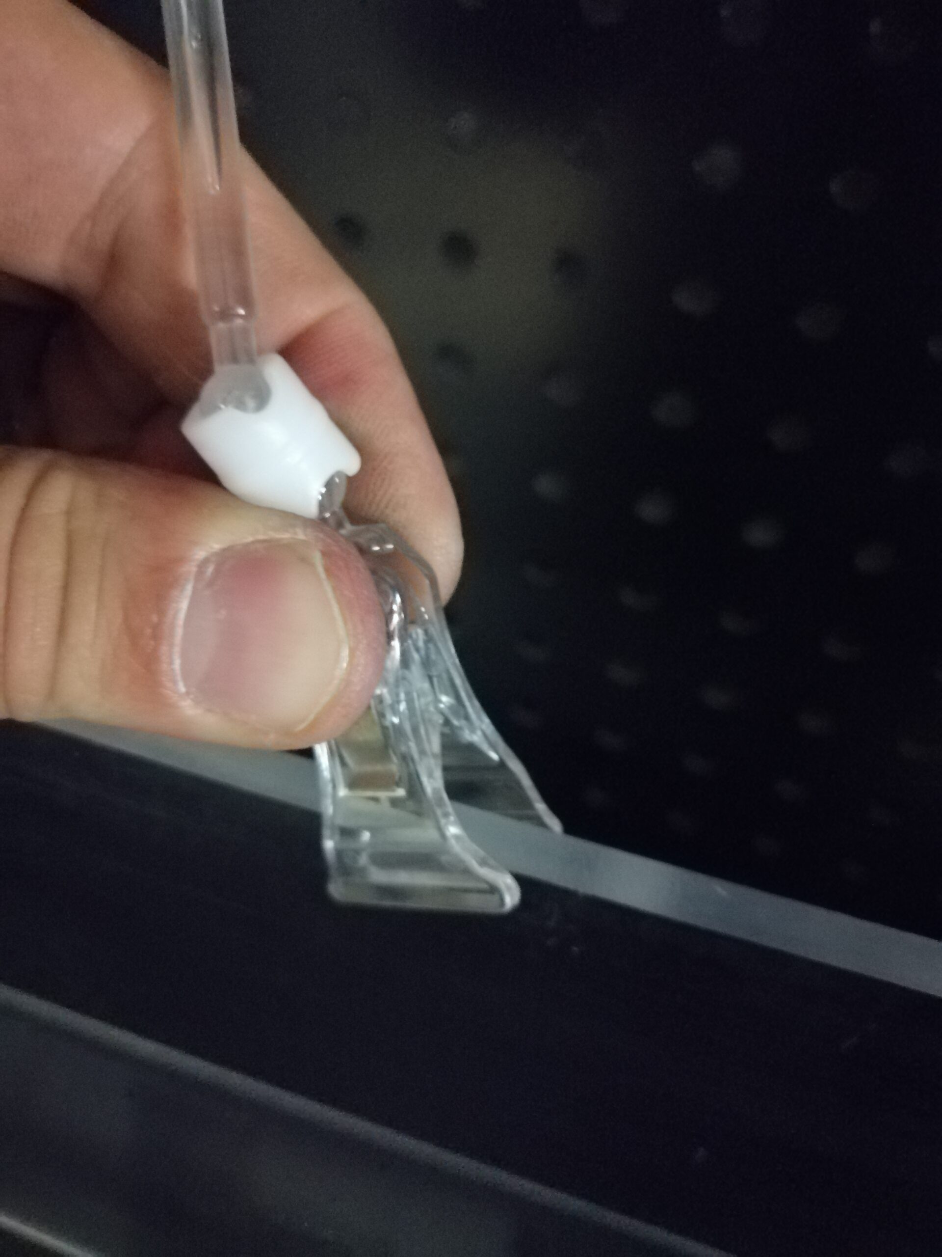 ŞEFFAF KÜÇÜK MANDAL KÜÇÜK MANDAL 50MM ÇUBUKLU ETİKETLİK mandallı etiket tutucu, mandallı fiyat etiketi tutucu - Görsel 6