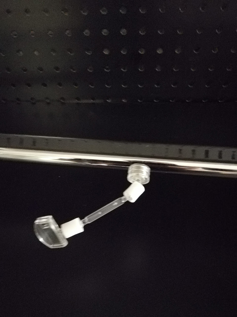 ŞEFFAF MIKNATISLI KÜÇÜK OVAL 50MM ÇUBUKLU ETİKETLİK mıknatıslı etiket tutucu, mıknatıslı fiyat etiketliği, mıknatıslı fiyat etiketi tutma aparatı - Görsel 7