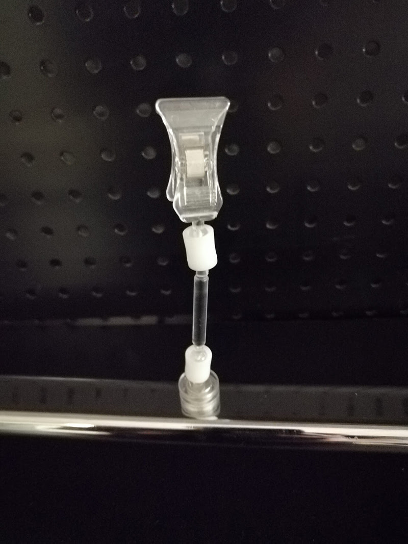 ŞEFFAF MIKNATISLI KÜÇÜK MANDAL 50MM ÇUBUKLU ETİKETLİK mıknatıslı mandallı fiyat etiketliği, mıknatıslı mandallı etiket tutucu - Görsel 9