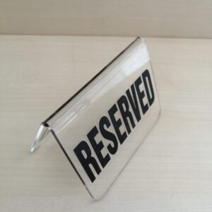 REZERVE ŞEFFAF-SİYAH 7X10CM(12)