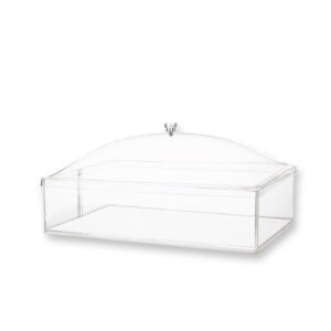 KÜVET KAPAKLI 29X39XH:10CM Pleksi Küvet ve Kapak Dayanıklı Şeffaf Pleksi Küvet Ürün Teşhir Kapları Dayanıklı Pleksi Kapak