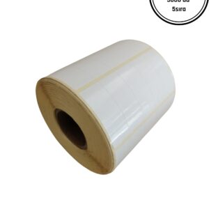 50x20 POLİPLEN (PP) YAPIŞKANLI ETİKET 5 SIRA (5000 Lİ)
