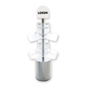 STAND (8 OVAL KUTULU) ÇAP:75CM H:190CM LOKUM