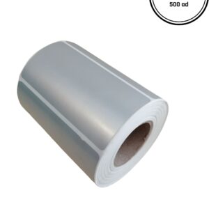 SILVERMAT 50X100(500 LÜ) YAPIŞKANLI ETİKET