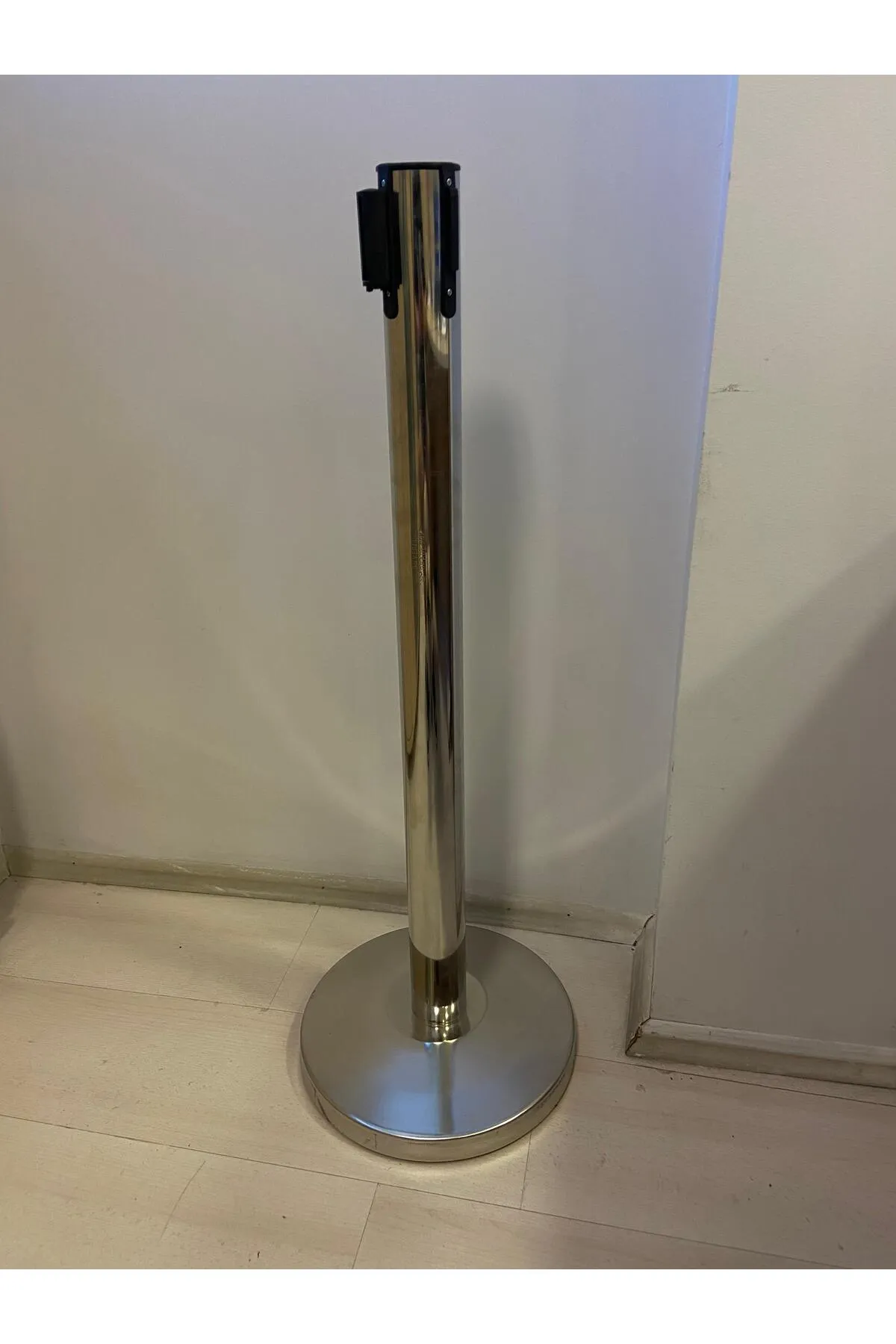 ŞERİT BARİYER KROM KARTUŞLU 230CM - Görsel 3